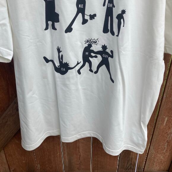 Make Dream Guy Mens Size XXL White Crewneck T-Shirt Deadstock The One 1.0 - Picture 5 of 9